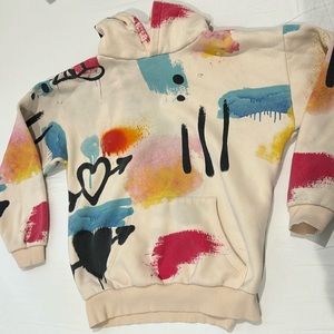 Pacsun Abstract Graffetti Hoodie